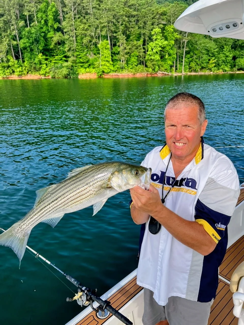 Captain Robert Eidson on Lake Allatoona